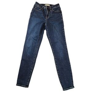 Madewell Women's Curvy Roadtripper Skinny High Rise Jean Stretchy Size 25
